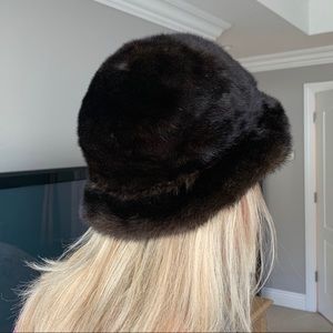 Real DON MARSHALL Mink Fur Hat
